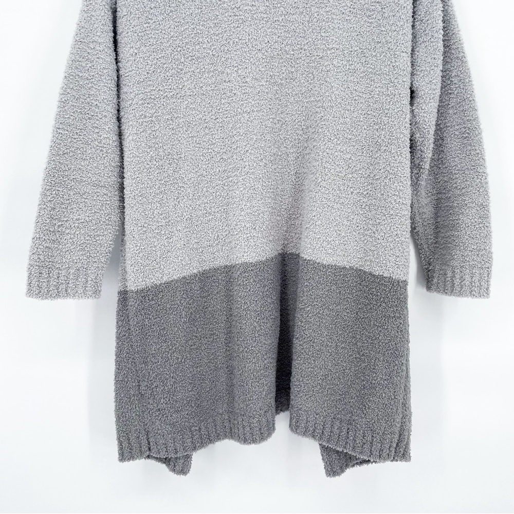 Thread & Supply Fuzzy Colorblock Open Cardigan Gr… - image 7